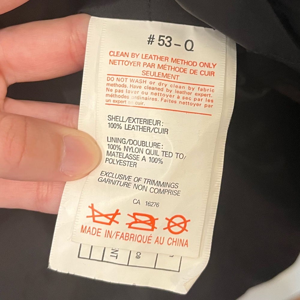 R&R Genuine Leather Jacket - Picture 7 of 7